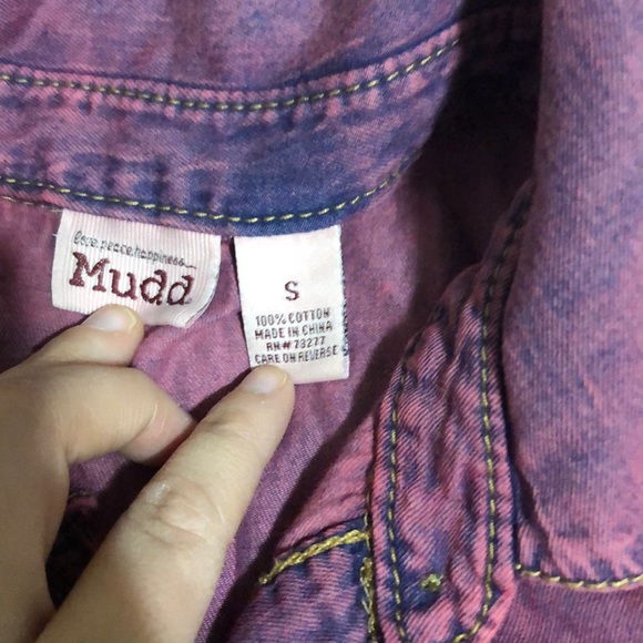 Mudd Jean Blouse - Picture 2 of 3